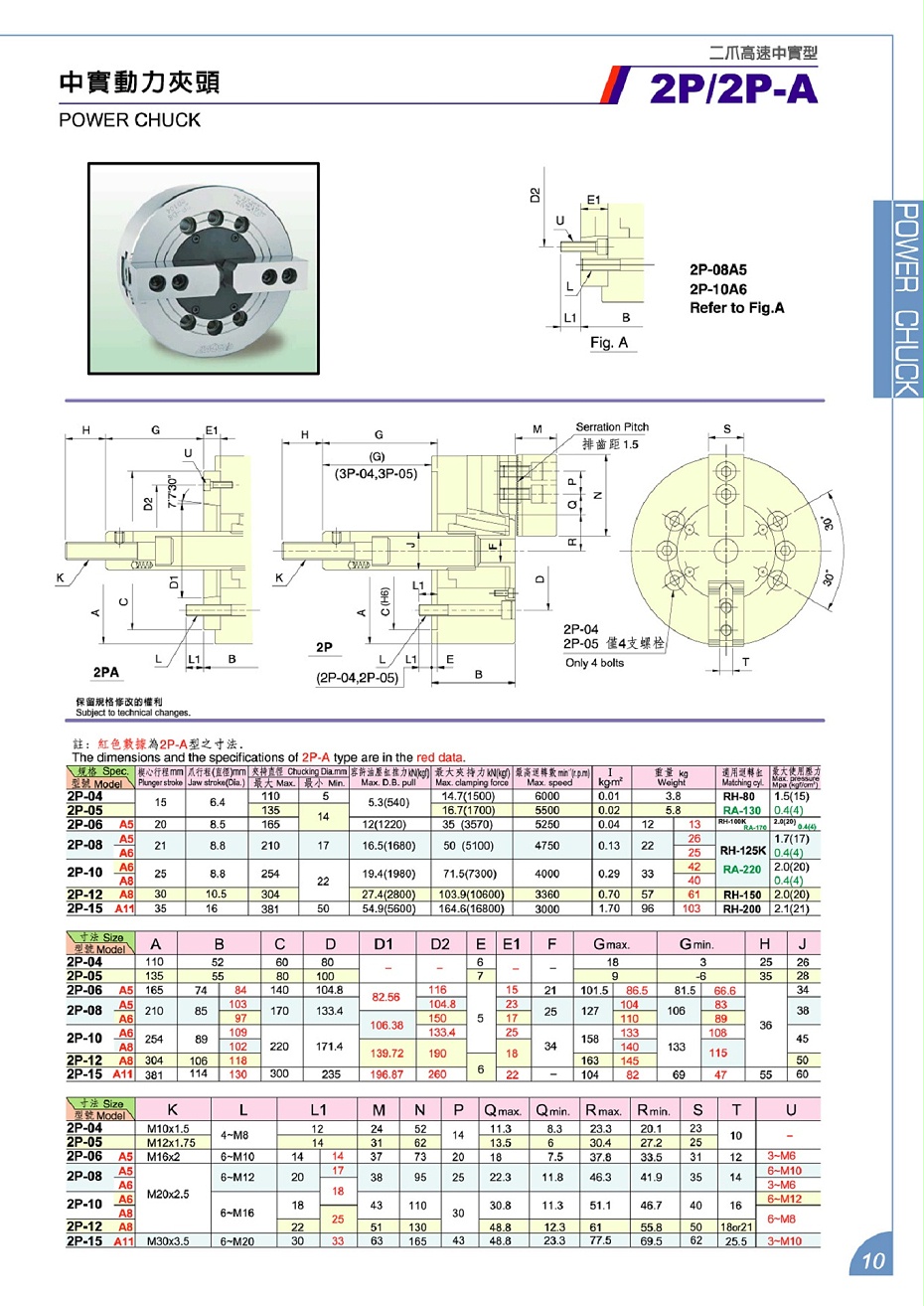 精工二爪中实液压卡盘 精工二爪中实液压卡盘